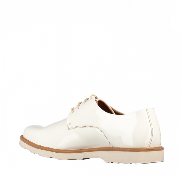 Ανδρικά παπούτσια Emerson λευκά, 4 - Kalapod.gr
